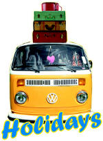 VW van going on holidays
